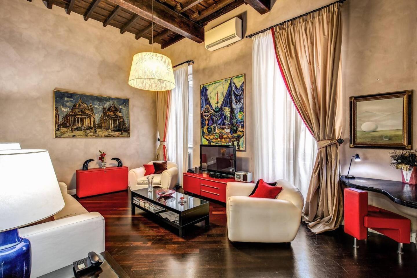 רומא Spacious Flat By Piazza Navona מראה חיצוני תמונה